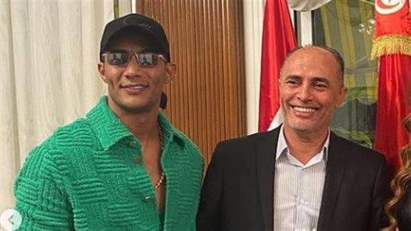 محمد رمضان والسفير