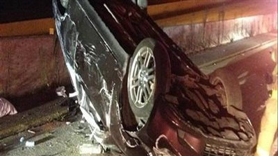 بينهم أطفال.. إصابة 7 أشخاص في انقلاب سيارة على محور 30 يونيو ببورسعيد