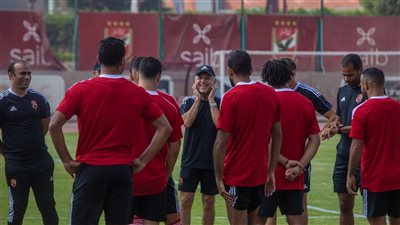 الأهلي يختتم استعداداته لمباراة أسوان في الدوري الممتاز