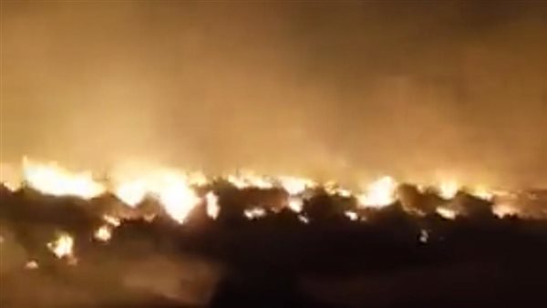 صورة الحريق