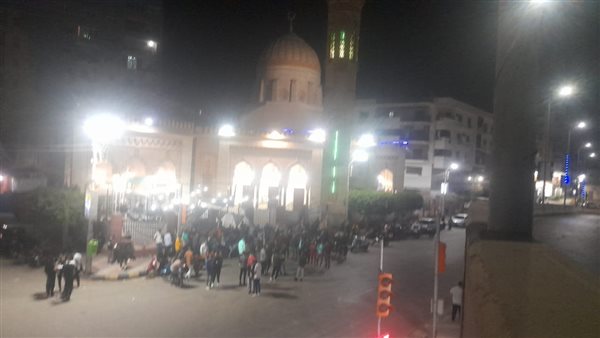 عزاء الشاب المتوفي