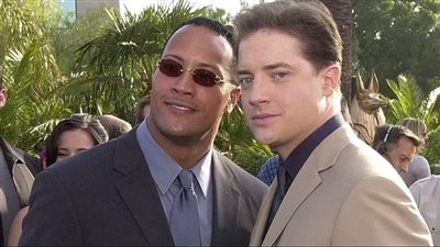 دوين جونسون: أريد حصول بريندان فريزر على جائزة الأوسكار عن دوره بـ فيلم The Whale