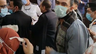 هانت.. عريس الإسماعيلية يهدد زوجته خلال جلسة محاكمته الثانية