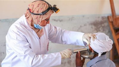 الهلال الأحمر: 1،646 مستفيدًا من قافلة طبية في شمال سيناء