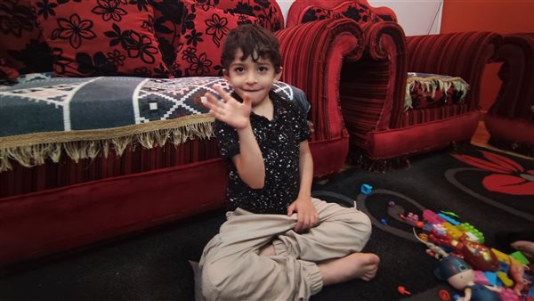 الطفل مالك مريض ضمور