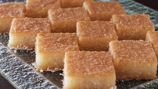 طريقة البسبوسة العادية