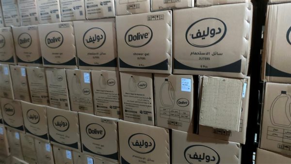 ضبط مواد منظفات غير