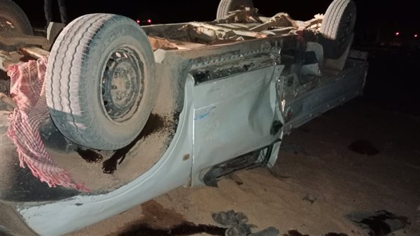 انقلاب سيارة - أرشيفية