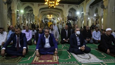 محافظ كفر الشيخ يشهد الاحتفالية بمولد العارف بالله إبراهيم الدسوقي