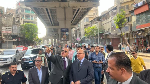 محافظ القاهرة يتفقد