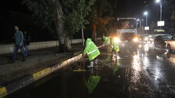 رفع تراكمات المياه