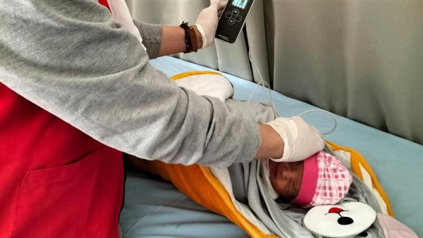 جانب من عمليات الفحص