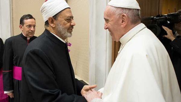 شيخ الأزهر والبابا