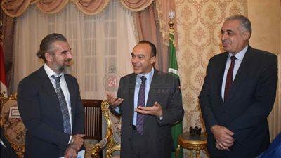 نائب محافظ المنيا يستقبل ممثل منظمة الأمم المتحدة للطفولة في مصر