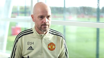 تين هاج: مارسيال عاد للتدريبات.. ومانشستر يونايتد يسير على الطريق الصحيح