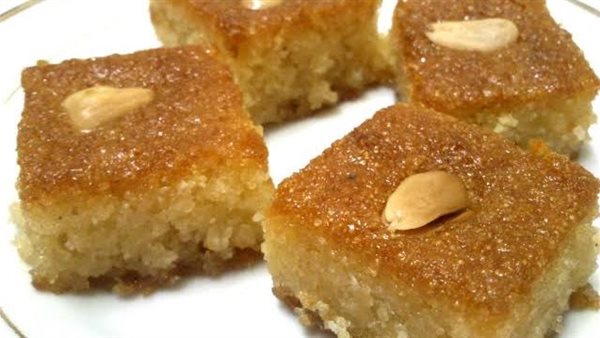 طريقة البسبوسة العادية