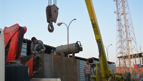 أعمال الإصلاحات بمحطة