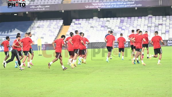 فريق الأهلي في مران