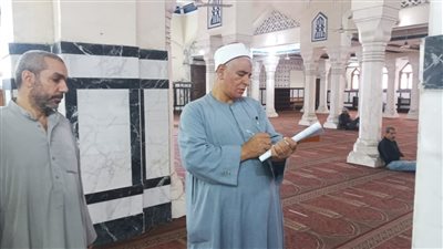 جولة لـ وكيل الأوقاف بالإسكندرية على المساجد.. ويؤكد: حب الأوطان لدى أصحاب الفطرة لسليمة