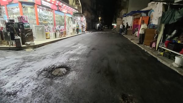 رصف شوارع الإسكندرية