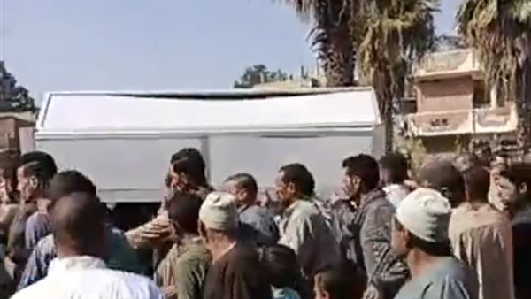 جنازة الأم التى توفت