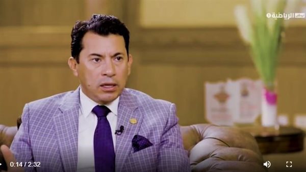 أشرف صبحي وزير الشباب