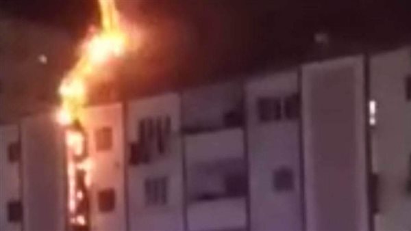 حريق مطعم بالمنوفية