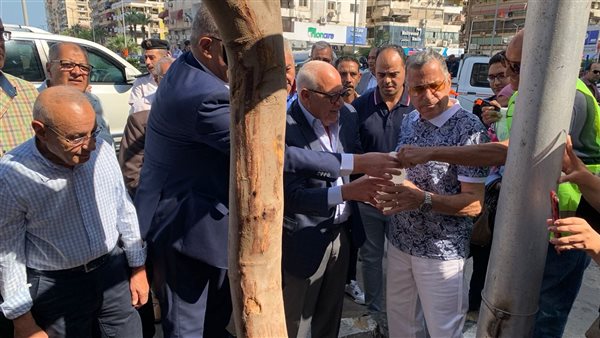 غرس شجرة ببورسعيد