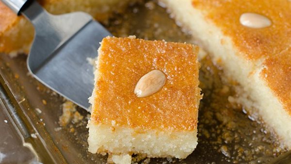 طريقة عمل البسبوسة