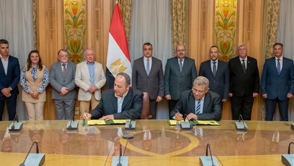 مراسم توقيع بروتوكول