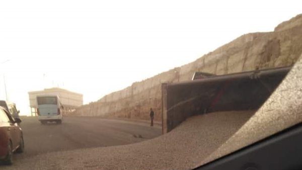 انقلاب سيارة نقل