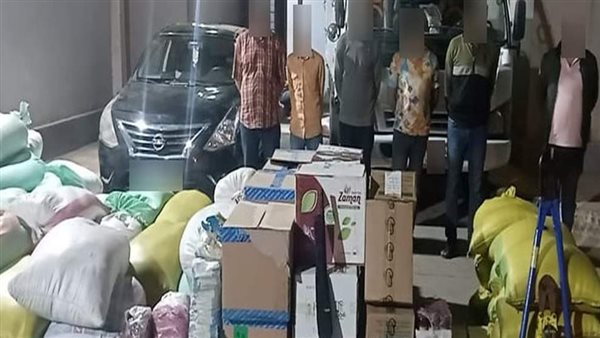 المتهمون والمضبوطات