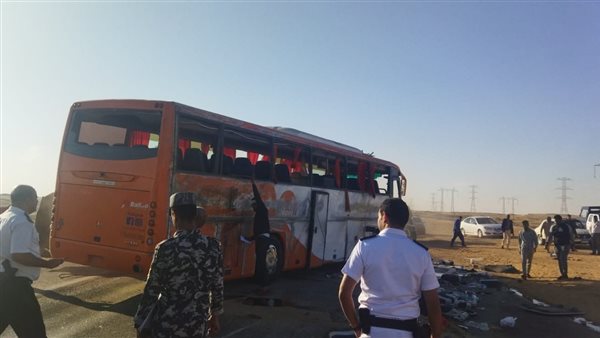 حادث بالطريق الصحراوي