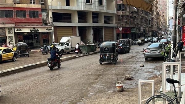 سقوط أمطار متوسطة