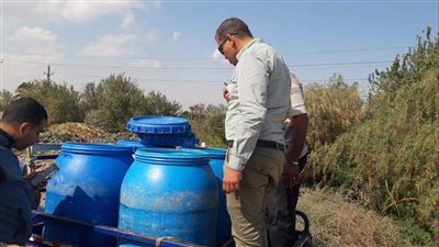 تحرير 28 محضرا مخالفا ومصادرة طني ألبان غير صالحة بالمنيا