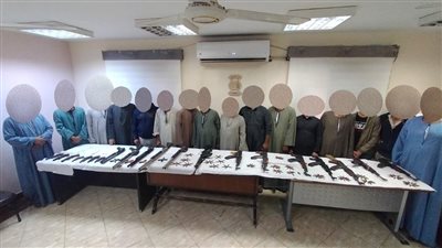 استهدفت حائزي الأسلحة والهاربين.. تنفيذ 523 حكما قضائيا في حملة أمنية بأسيوط