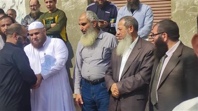 قيادات حزب النور يشاركون في تشييع جنازة جهاد عبد الظاهر بالمنوفية