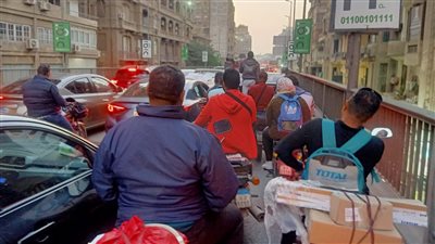 تكدس بمحور 26 يوليو.. تعرف على الحالة المرورية بالقاهرة والجيزة