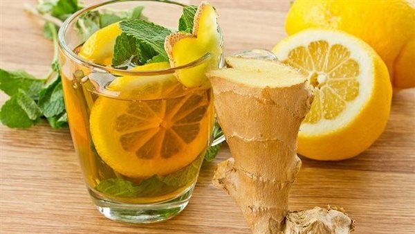 مشروب الزنجبيل والليمون
