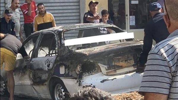 حريق سيارة ببورسعيد