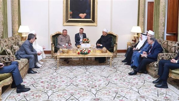 الإمام الأكبر يستقبل