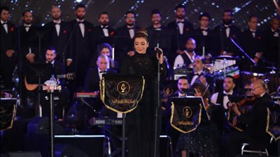 أصالة بعد حفلها بمهرجان الموسيقى العربية: شكرًا مصر العظيمة على المحبة اللي شفت روحي من كل أوجاعها