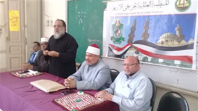 بحضور القس بولس نصيف.. خريجو الأزهر بالمنيا تنظم ندوة تثقيفية لطلاب المعهد الثانوي حول المناخ