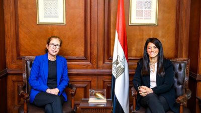 وزيرة التعاون الدولي تلتقي المديرة الإقليمية لمصر واليمن وجيبوتي بمجموعة البنك الدولي