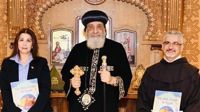 الأب بطرس دانيال يكشف تفاصيل استقبال البابا تواضروس الثاني لـ ماجدة الرومي 