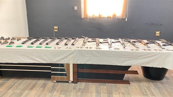 30 قطعة سلاح نارى