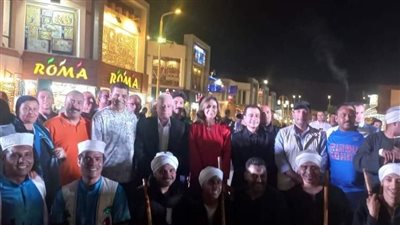 وزيرا الثقافة والشباب والرياضة ومحافظ جنوب سيناء يشهدون حفلات قصور الثقافة على الممشى السياحي بشرم الشيخ