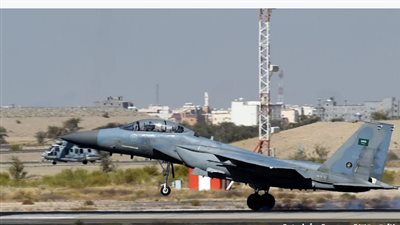 السعودية: تحطم مقاتلة 