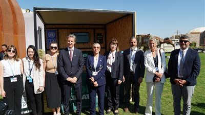 وزيرة البيئة تلتقي نظيرها الأذربيجاني لمناقشة موضوعات مشتركة في مؤتمر المناخ COP27 