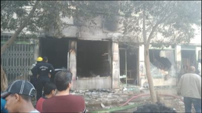 التحقيق في حريق نشب داخل 3 محلات أخشاب بمدينة 6 أكتوبر